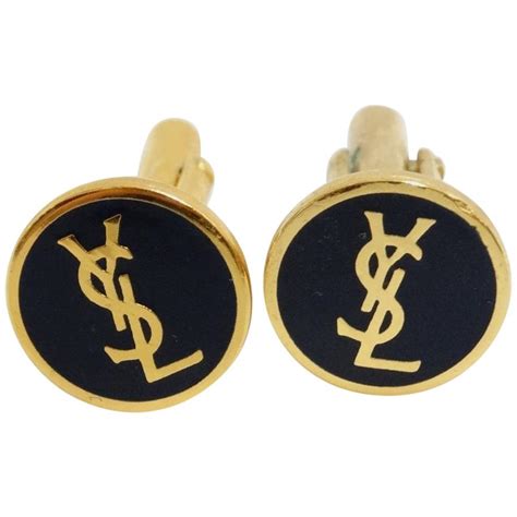 ysl gold bangles|ysl cufflinks.